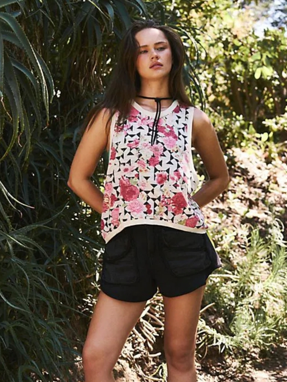 FP Movement Printed Love Tank Sz M - Picture 2 of 9